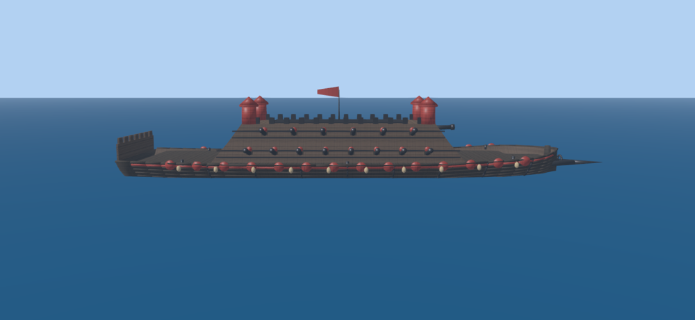 Siege Wagon, side view